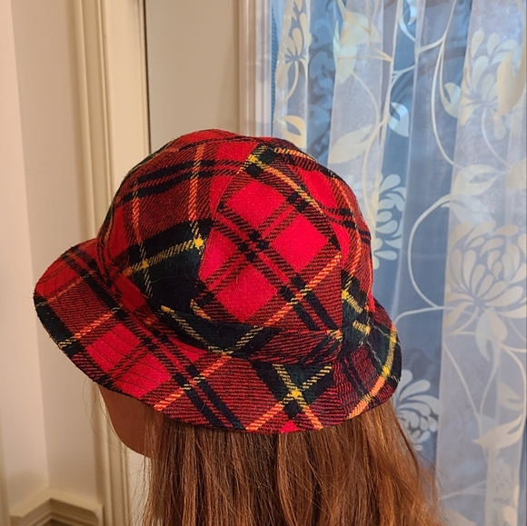 Plaid vintage hat - Picture 8 of 10